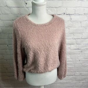 Alter’d State Eyelash Cropped Sweater Medium